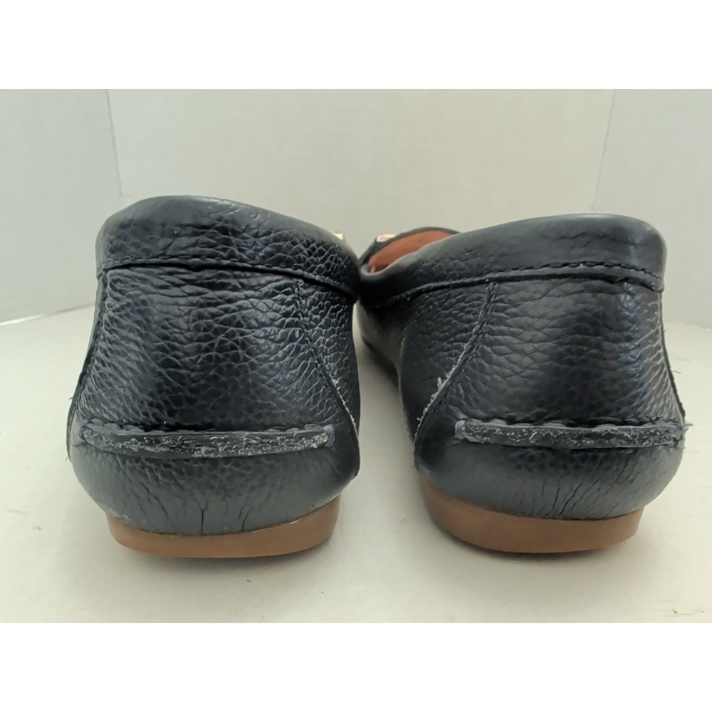 Kate Spade New York Women's Cheshire Navy Blue Pebbled Leather Loafers Size 7B - Picture 4 of 9